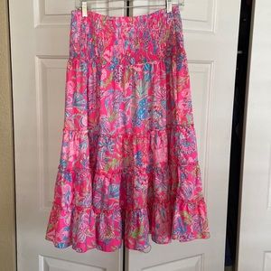 NWOT Lilly Pulitzer midi skirt